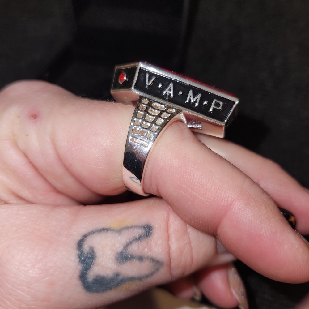 Vamp Coffin Ring View 6